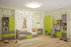 Детская комната Пуговка в Камне-на-Оби - kamen-na-obi.katalogmebeli.com | фото