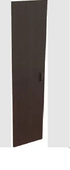 Дверь из ЛДСП к узкому стеллажу К-975. Ф Венге в Камне-на-Оби - kamen-na-obi.katalogmebeli.com | фото