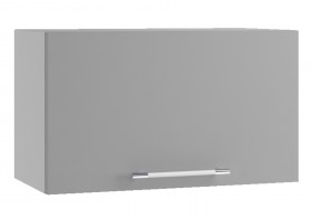 Корато ПГФ 600 шкаф верхний горизонтальный с фрезеровкой (Кварц бежевый/корпус Серый) в Камне-на-Оби - kamen-na-obi.katalogmebeli.com | фото