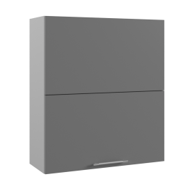 Корато ВПГПМ 800 шкаф верхний с подъемным механизмом высокий (Кварц бежевый/корпус Серый) в Камне-на-Оби - kamen-na-obi.katalogmebeli.com | фото