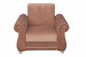 Кресло для отдыха "Порто" (велюр киви корица / микровельвет крем) в Камне-на-Оби - kamen-na-obi.katalogmebeli.com | фото 8