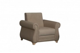 Кресло для отдыха "Порто" (велюр киви латте / микровельвет крем) в Камне-на-Оби - kamen-na-obi.katalogmebeli.com | фото