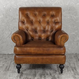 Кресло кожаное Чарльз в Камне-на-Оби - kamen-na-obi.katalogmebeli.com | фото 8