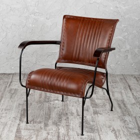 Кресло кожаное Джой в Камне-на-Оби - kamen-na-obi.katalogmebeli.com | фото 1