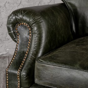 Кресло кожаное Лофт Аристократ (ширина 1070 мм) в Камне-на-Оби - kamen-na-obi.katalogmebeli.com | фото 5