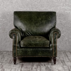 Кресло кожаное Лофт Аристократ (ширина 1070 мм) в Камне-на-Оби - kamen-na-obi.katalogmebeli.com | фото 9