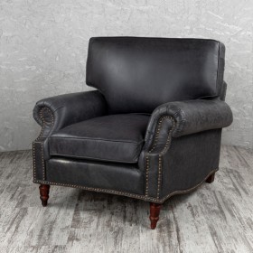Кресло кожаное Лофт Аристократ в Камне-на-Оби - kamen-na-obi.katalogmebeli.com | фото