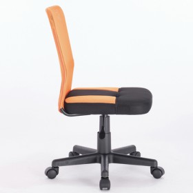 Кресло компактное BRABIX Smart MG-313 (черный, оранжевый) в Камне-на-Оби - kamen-na-obi.katalogmebeli.com | фото 2