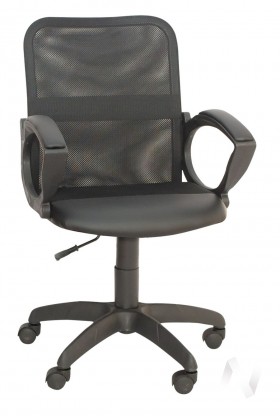 Кресло компьютерное Элегия М2 (черный/ткань сетка черная) в Камне-на-Оби - kamen-na-obi.katalogmebeli.com | фото