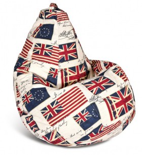 Кресло-мешок Британский Флаг в Камне-на-Оби - kamen-na-obi.katalogmebeli.com | фото