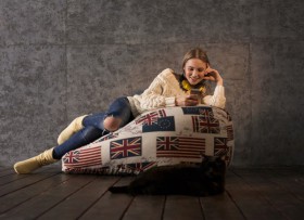 Кресло-мешок Британский Флаг в Камне-на-Оби - kamen-na-obi.katalogmebeli.com | фото 3