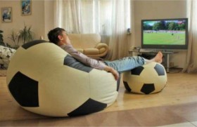 Кресло-Мяч Футбол в Камне-на-Оби - kamen-na-obi.katalogmebeli.com | фото 2