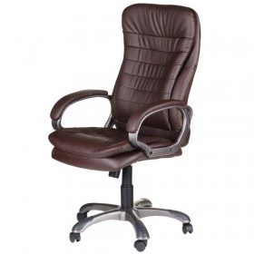 Кресло офисное BRABIX Omega EX-589 (коричневое) в Камне-на-Оби - kamen-na-obi.katalogmebeli.com | фото 4