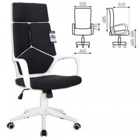 Кресло офисное BRABIX Prime EX-515 (черная ткань) в Камне-на-Оби - kamen-na-obi.katalogmebeli.com | фото