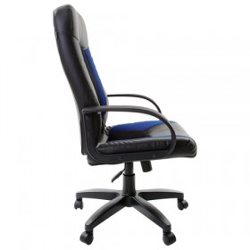 Кресло офисное BRABIX Strike EX-525 (сине-черный) в Камне-на-Оби - kamen-na-obi.katalogmebeli.com | фото 2