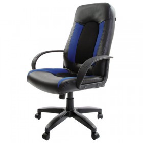 Кресло офисное BRABIX Strike EX-525 (сине-черный) в Камне-на-Оби - kamen-na-obi.katalogmebeli.com | фото 5