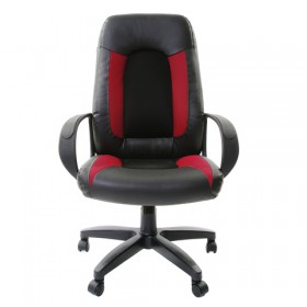 Кресло офисное BRABIX Strike EX-525 (черно-красный) в Камне-на-Оби - kamen-na-obi.katalogmebeli.com | фото 2