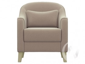 Кресло отдыха Комфорт-4 (бесцветный лак/CATANIA LATTE) в Камне-на-Оби - kamen-na-obi.katalogmebeli.com | фото 2