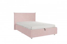 Кровать 1,2 Квест (Нежно-розовый велюр/под-мех) в Камне-на-Оби - kamen-na-obi.katalogmebeli.com | фото