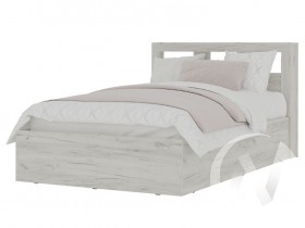 Кровать 1,2 МС Гранд (дуб крафт белый) в Камне-на-Оби - kamen-na-obi.katalogmebeli.com | фото