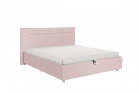 Кровать 1,6 Альба (Нежно-розовый велюр/под-мех) в Камне-на-Оби - kamen-na-obi.katalogmebeli.com | фото