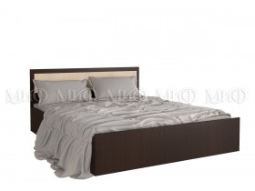 Кровать 1,6 Фиеста (Венге/Дуб беленый) в Камне-на-Оби - kamen-na-obi.katalogmebeli.com | фото