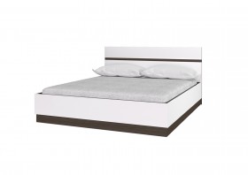 Кровать 1,6м Вегас (Венге/Белый) в Камне-на-Оби - kamen-na-obi.katalogmebeli.com | фото