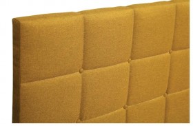 Кровать "Диана" ш. 1600 (Н=1010мм) (жаккард горчица) в Камне-на-Оби - kamen-na-obi.katalogmebeli.com | фото 5