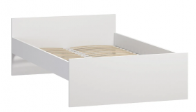 Кровать двухспальная Орион 1600мм белый в Камне-на-Оби - kamen-na-obi.katalogmebeli.com | фото