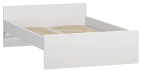 Кровать двухспальная Орион 1800мм белый в Камне-на-Оби - kamen-na-obi.katalogmebeli.com | фото 1