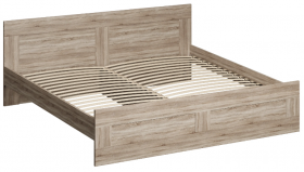 Кровать двухспальная Сириус 1800мм дуб сонома в Камне-на-Оби - kamen-na-obi.katalogmebeli.com | фото