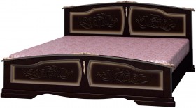 Кровать Елена из массива сосны 1600*2000 Орех в Камне-на-Оби - kamen-na-obi.katalogmebeli.com | фото 19