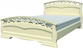 Кровать Грация-1 из массива сосны 1400*2000 Орех в Камне-на-Оби - kamen-na-obi.katalogmebeli.com | фото 21