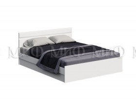 Кровать Нэнси New 1,4м (Белый/белый глянец) в Камне-на-Оби - kamen-na-obi.katalogmebeli.com | фото