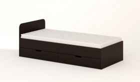 Кровать с ящиками 900 (Венге) в Камне-на-Оби - kamen-na-obi.katalogmebeli.com | фото 1