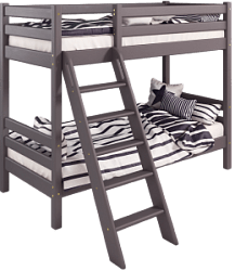 Кровать Соня вариант 10 двухъярусная с наклонной лестницей Лаванда в Камне-на-Оби - kamen-na-obi.katalogmebeli.com | фото 1