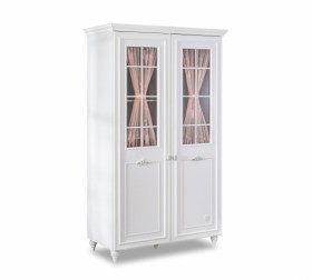 ROMANTICA Шкаф 2-х дверный с окном 20.21.1007.00 в Камне-на-Оби - kamen-na-obi.katalogmebeli.com | фото