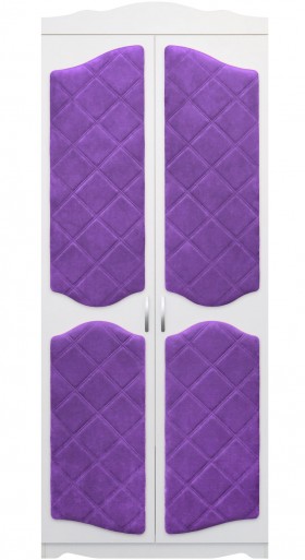 Шкаф 2-х створчатый серии Иллюзия 32 фиолетовый в Камне-на-Оби - kamen-na-obi.katalogmebeli.com | фото