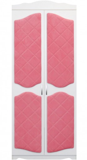 Шкаф 2-х створчатый серии Иллюзия 89 Розовый в Камне-на-Оби - kamen-na-obi.katalogmebeli.com | фото