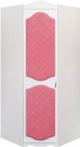 Шкаф угловой Иллюзия 89 Розовый в Камне-на-Оби - kamen-na-obi.katalogmebeli.com | фото