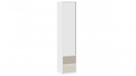 Шкаф для белья комбинированный «Сканди» Дуб Гарден/Белый/Глиняный серый в Камне-на-Оби - kamen-na-obi.katalogmebeli.com | фото 1