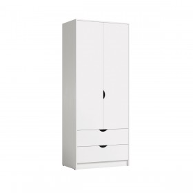 Шкаф для одежды 13.327 Уна (Белый) в Камне-на-Оби - kamen-na-obi.katalogmebeli.com | фото
