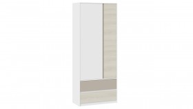 Шкаф для одежды комбинированный «Сканди» Дуб Гарден/Белый/Глиняный серый в Камне-на-Оби - kamen-na-obi.katalogmebeli.com | фото