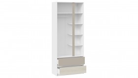 Шкаф для одежды комбинированный «Сканди» Дуб Гарден/Белый/Глиняный серый в Камне-на-Оби - kamen-na-obi.katalogmebeli.com | фото 2