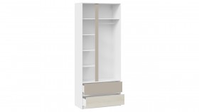 Шкаф для одежды комбинированный «Сканди» Дуб Гарден/Белый/Глиняный серый в Камне-на-Оби - kamen-na-obi.katalogmebeli.com | фото 5