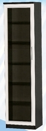 Шкаф средний со стеклодверью ДЛЯ ГОСТИНОЙ ШСС-450 Венге/Дуб выбеленный в Камне-на-Оби - kamen-na-obi.katalogmebeli.com | фото 1