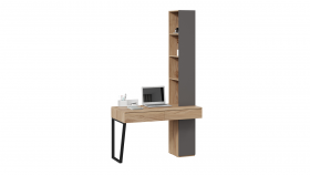 Стол письменный со шкафом комбинированным (настольным) «Порто» в Камне-на-Оби - kamen-na-obi.katalogmebeli.com | фото