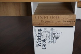 Стол с ящиками «Оксфорд» (Ривьера/Белый с рисунком) в Камне-на-Оби - kamen-na-obi.katalogmebeli.com | фото 9
